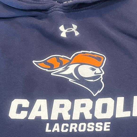 Carroll University Lacrosse Mens Medium Hoodie Pullover Sweatshirt Long Sleeve - Picture 1 of 6